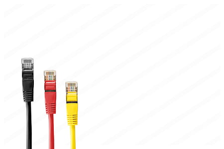 colorful, colourful, cables, network cables thumbnail