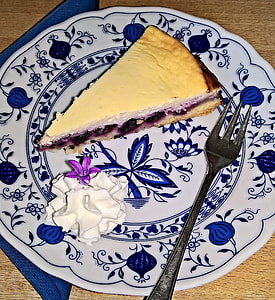 Blueberry Cake, With Quark Cream thumbnail