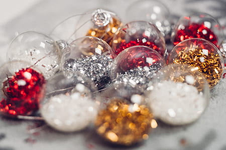 assorted Christmas ornaments thumbnail
