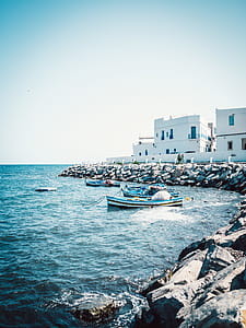 Boats Near Rocks thumbnail