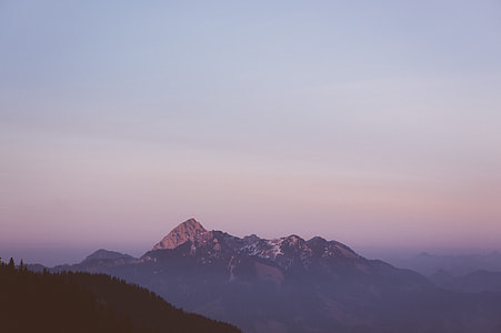 landscape photograph of mountains during daytime thumbnail