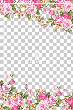 paper flower painting illustration hand painted flowers pink paper flower clipart