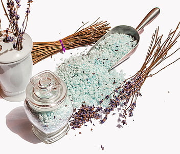 shallow focus of blue powder thumbnail