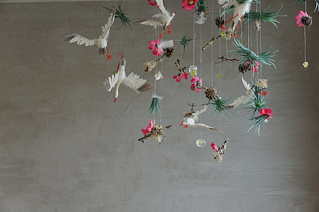 white storks wind chime thumbnail