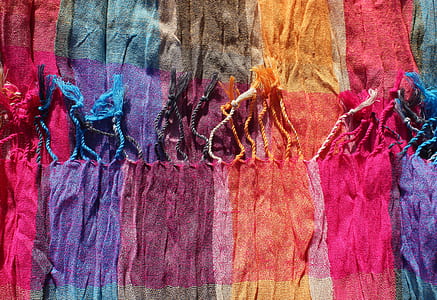 several assorted-color scarves thumbnail