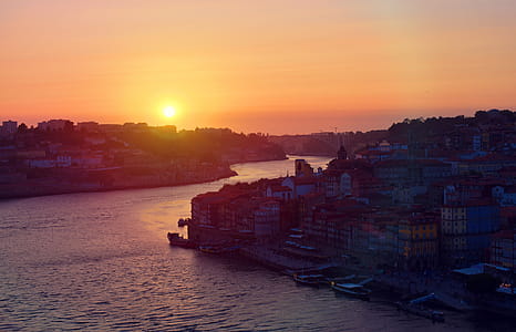Sunset - Porto - Old Town - Northern Portugal thumbnail