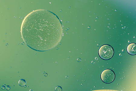 water droplets on green background thumbnail