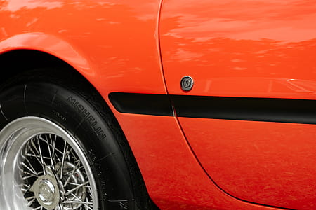 closeup photo of red car thumbnail