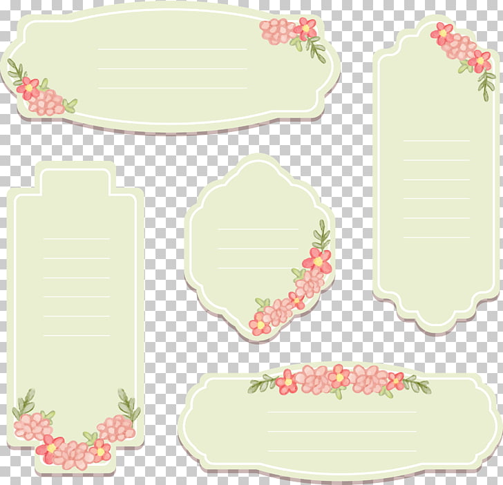 tag template hand painted