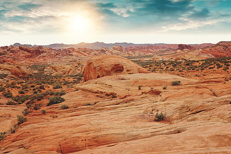 aerial view of desert thumbnail