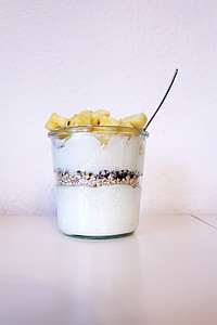 cup of dessert with spoon thumbnail