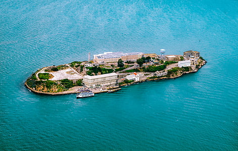 island surrounded by body of water thumbnail