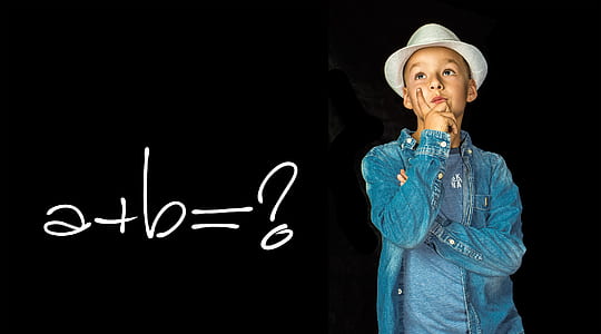 boy wearing blue chambray jacket and white hat thumbnail