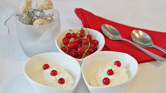 cherries in three white bowls thumbnail