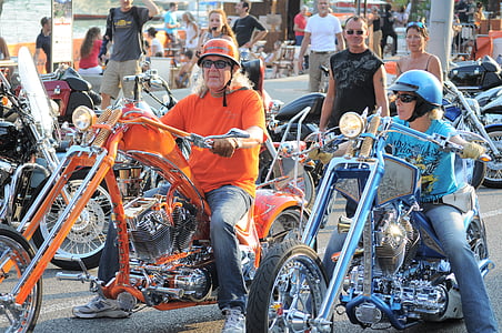 two man riding chopper bikes thumbnail