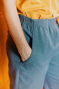 person with hand on pocket thumbnail