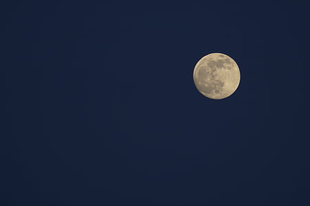 low-angle photo of full moon thumbnail