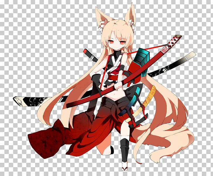 Fox girl anime character