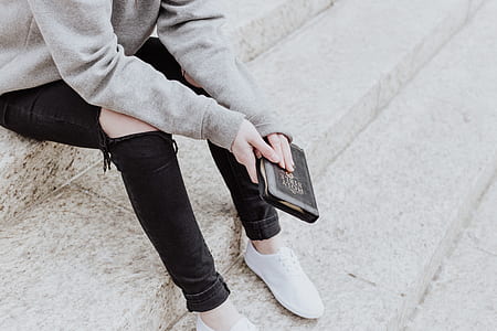 person sitting on stairs thumbnail