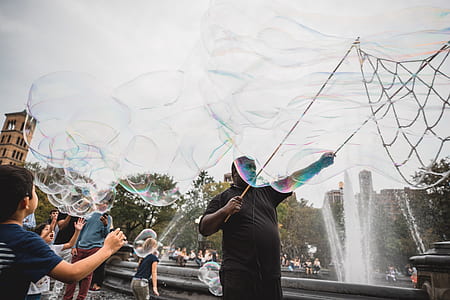 people plying bubbles thumbnail