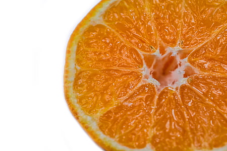 sliced orange in macro shot thumbnail