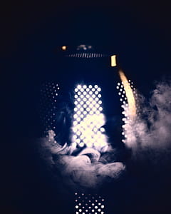 smoke, night, dark, light thumbnail