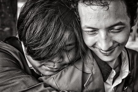 couple greyscale photo thumbnail