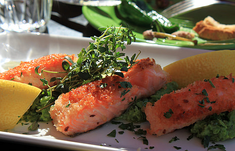 Tasty Red Salmon Filets for dinner thumbnail