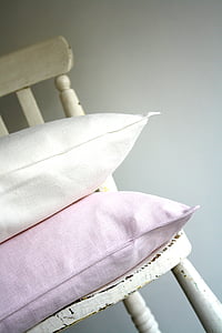 white and pink floral textile thumbnail
