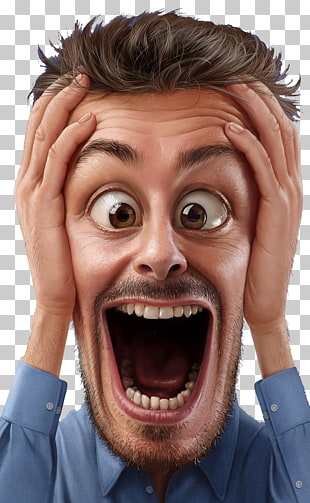 FIFA 18 Just for Laughs Comedy Festival FIFA 17 BatDad Just for Laughs: Gags, Men's expression of surprise, men's blue dress shirt illustration PNG clipart