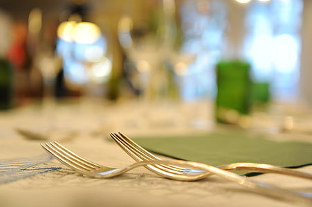 selective focus photo of a stainless steel forks thumbnail