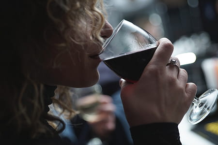 photo of person drinking wine thumbnail