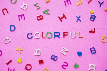 Multi-coloured Text thumbnail