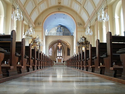 selective focus photography of church thumbnail