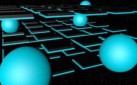 white ball maze illustratio n thumbnail