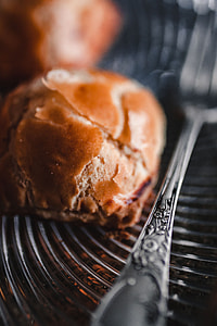 Sweet buns with cream cheese inside thumbnail