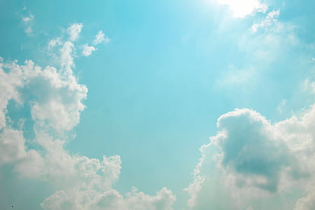 white and gray clouds at daytime thumbnail