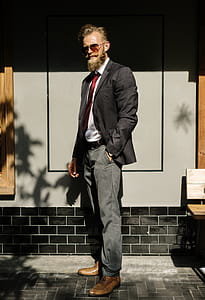 Man Standing Near the Wall thumbnail