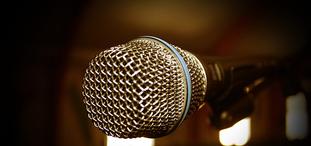 gray and black microphone thumbnail