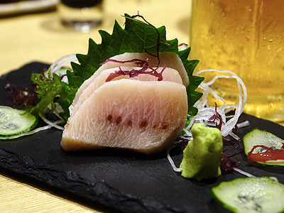 three sliced meats on black surface thumbnail