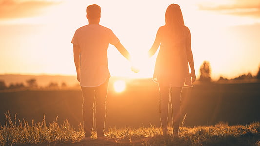 two couple holding hand together thumbnail