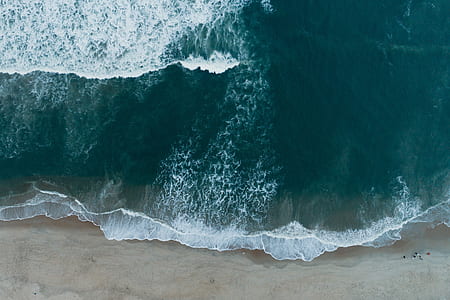 aerial photography of the sea thumbnail