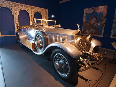 classic grey car near poster thumbnail