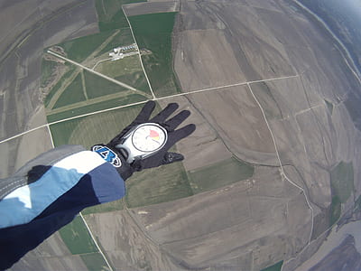view of person skydiving thumbnail