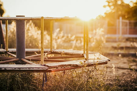 light, grass, abandoned, playground thumbnail