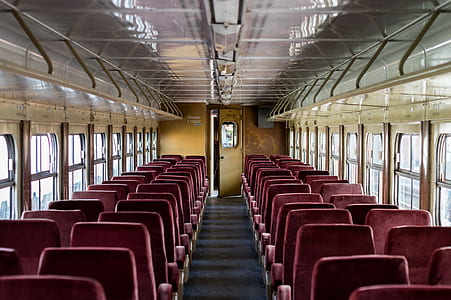 photo of train seat during daytime thumbnail