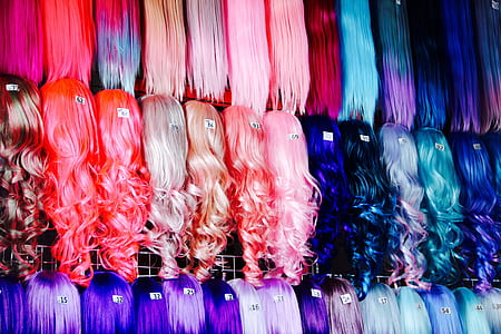 assorted-color wig lot thumbnail