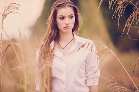 women's white dress shirt thumbnail