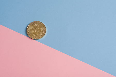 silver-colored Bitcoin thumbnail
