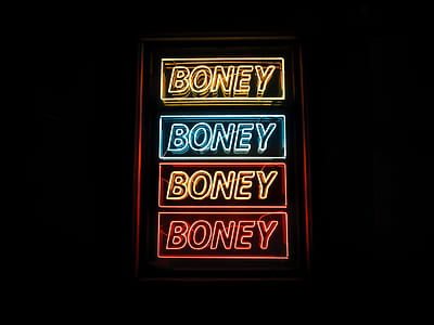 Boney neon light signages thumbnail